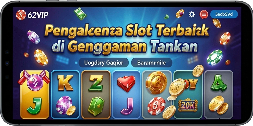 Screenshot gameplay 62VIP yang menampilkan mesin slot yang menarik.