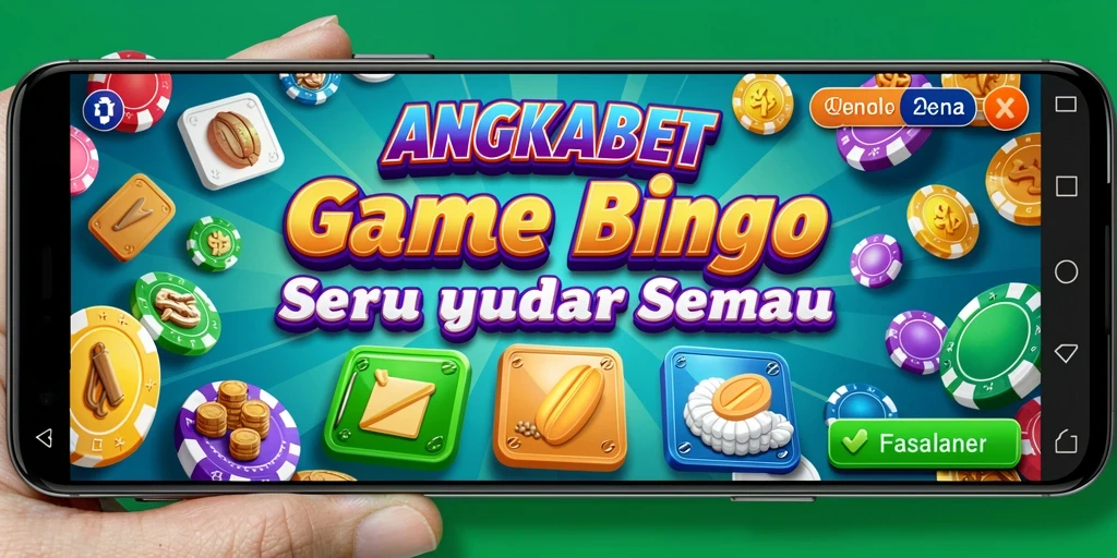 Tampilan action seru dari gameplay Bingo ANGKABET.