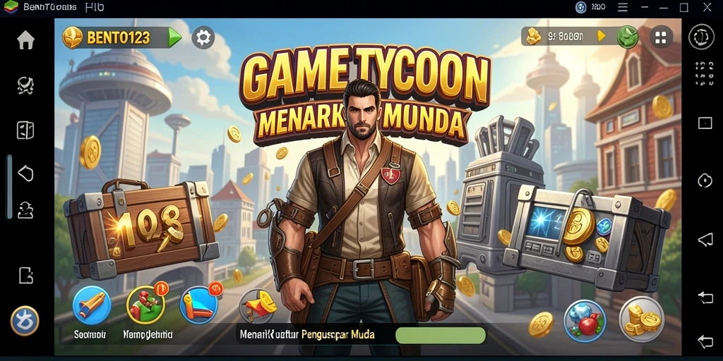 Screenshot utama BENTO123 menampilkan gameplay yang menarik dan interaktif.