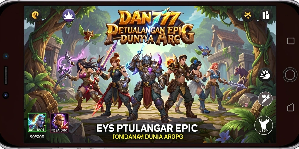 Tampilan gameplay menakjubkan dalam aksi ARPG