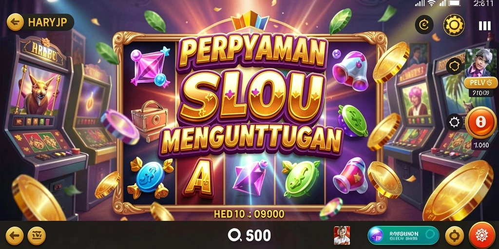 Tampilan menarik dari gameplay Slot di HARAPJP.