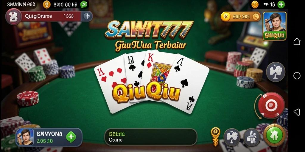 Tampilan gameplay QiuQiu yang menarik di SAWIT777.