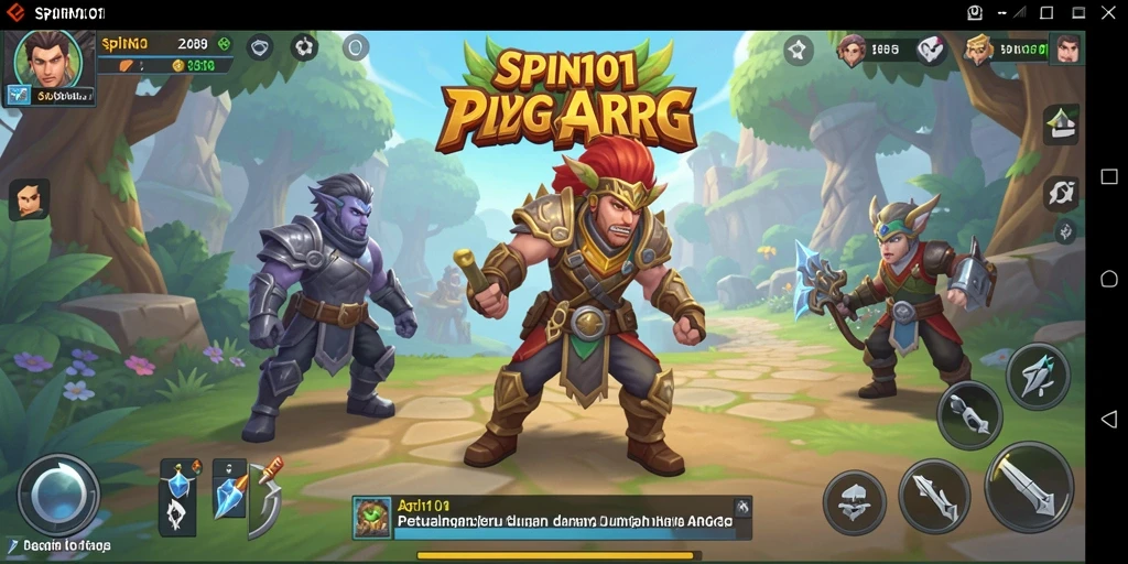 Gameplay SPIN101 yang mendebarkan dengan grafis menawan.