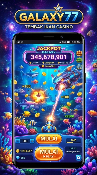 Laman unduh galaxy77, memperlihatkan kemudahan navigasi.